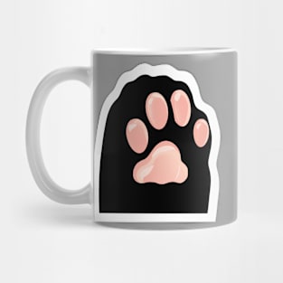 Black Cat Toe Beans! Mug